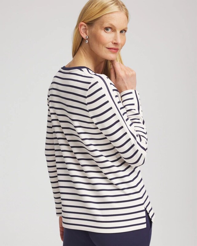 Zenergy Soft Striped Top - image 3
